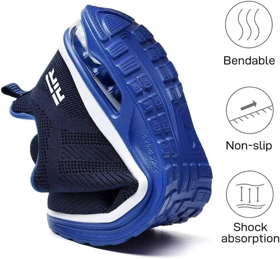 Womens Air Running Shoes Womens Walking Shoes Lightweight Women Sneakers Air Cushion Tennis Shoes for Gym Workout Sports