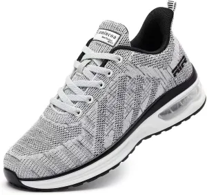 Womens Air Running Shoes Womens Walking Shoes Lightweight Women Sneakers Air Cushion Tennis Shoes for Gym Workout Sports