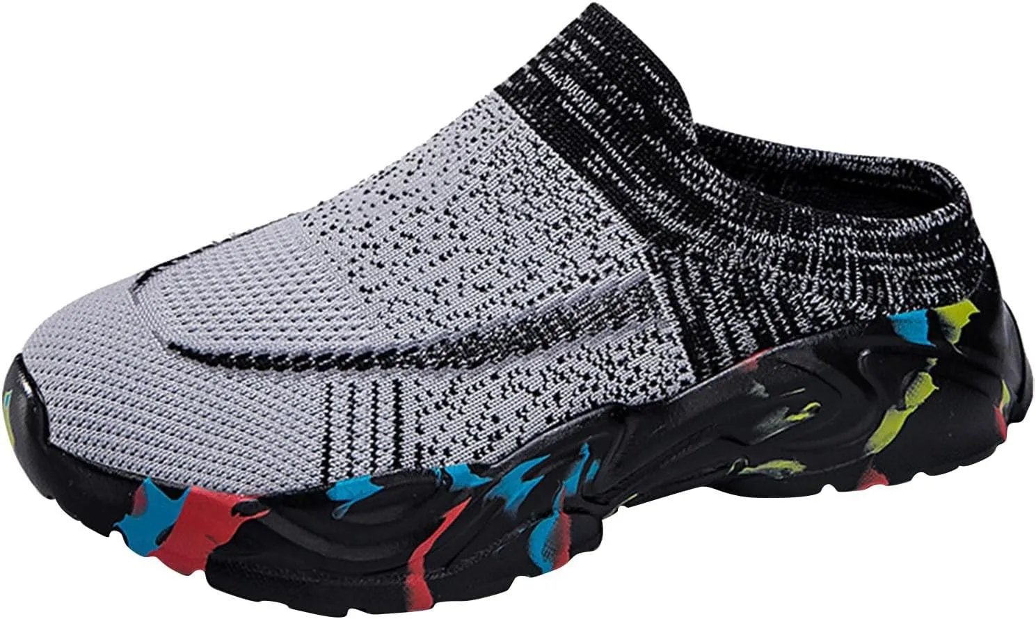 Women's Backless Slip on Mesh Sneakers Shoes Walking Shoes Women Walking Casual Dress Shoes Women Shoes Sneakers Red Tennis Shoe White Loafers