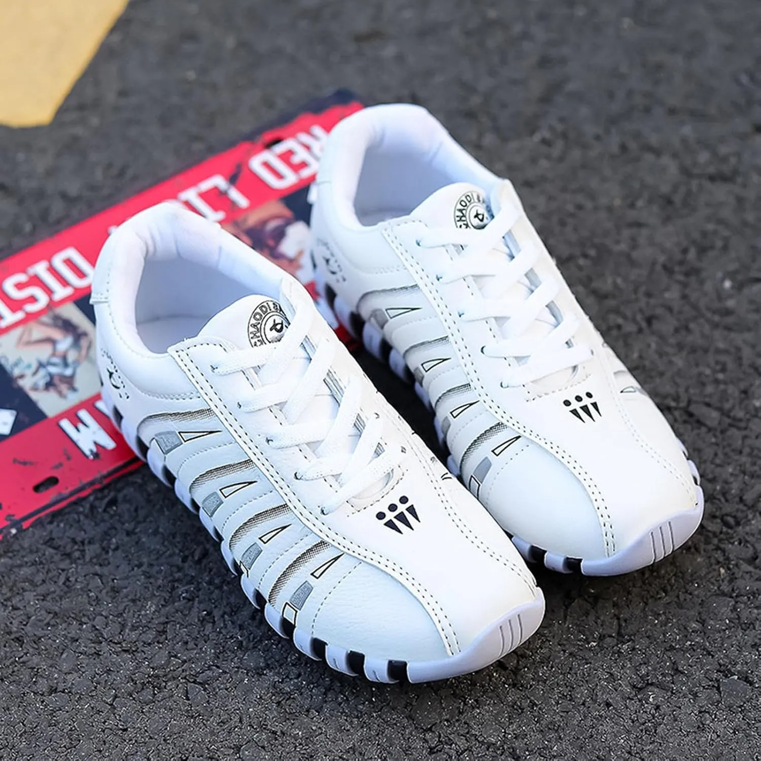 Womens Casual Walking Sneakers Fashion Walking Womens Sneakers Casual Lightweight Tennis Shoes Lace up Sneaker