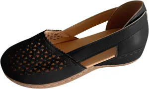 Women's Flats Sandals Bohemian Outdoor Casual Shoes Summer with Arch Support Breathable Sandls