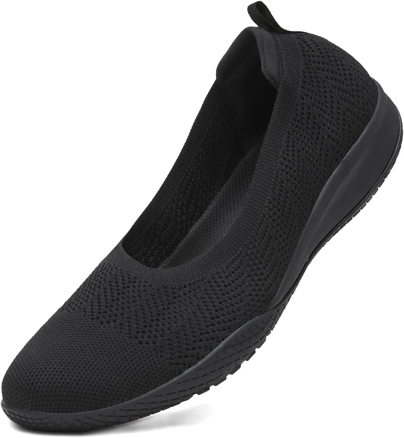 Women's Flats Slip On Go Walk Shoes for Women Comfortable Walking Sneakers Knit Low Wedge Dressy Ballet Shoes Zapatos para Mujer
