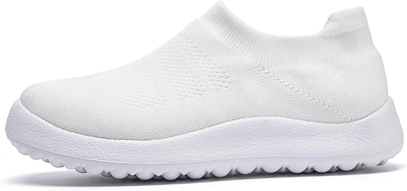 Womens Ladies Walking Running Shoes Slip On Lightweight Mens Tennis Shoes Wide Men's Casual Dress Shoes Women Shoes Sneakers Black Tennis Shoe Loafers Dress Shoe