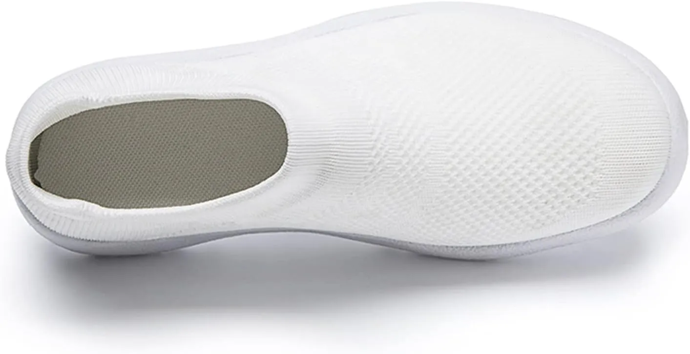 Womens Ladies Walking Running Shoes Slip On Lightweight Mens Tennis Shoes Wide Men's Casual Dress Shoes Women Shoes Sneakers Black Tennis Shoe Loafers Dress Shoe