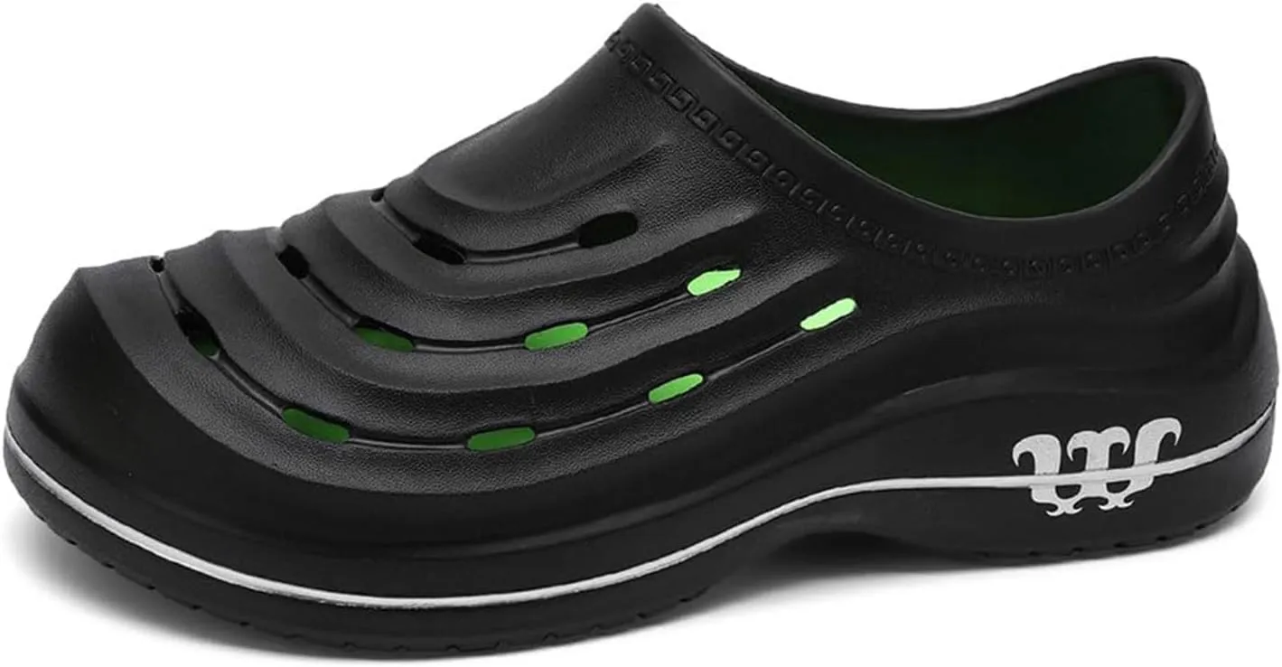 Womens Mens Garden Clogs Shoes,Armadillo Clogs,Non Slip Armadillo Chef Shoes,Nursing Kitchen Food Service Ideal Work Shoe,Outdoor Beach Slippers Orthopedic Arch Support Sandals