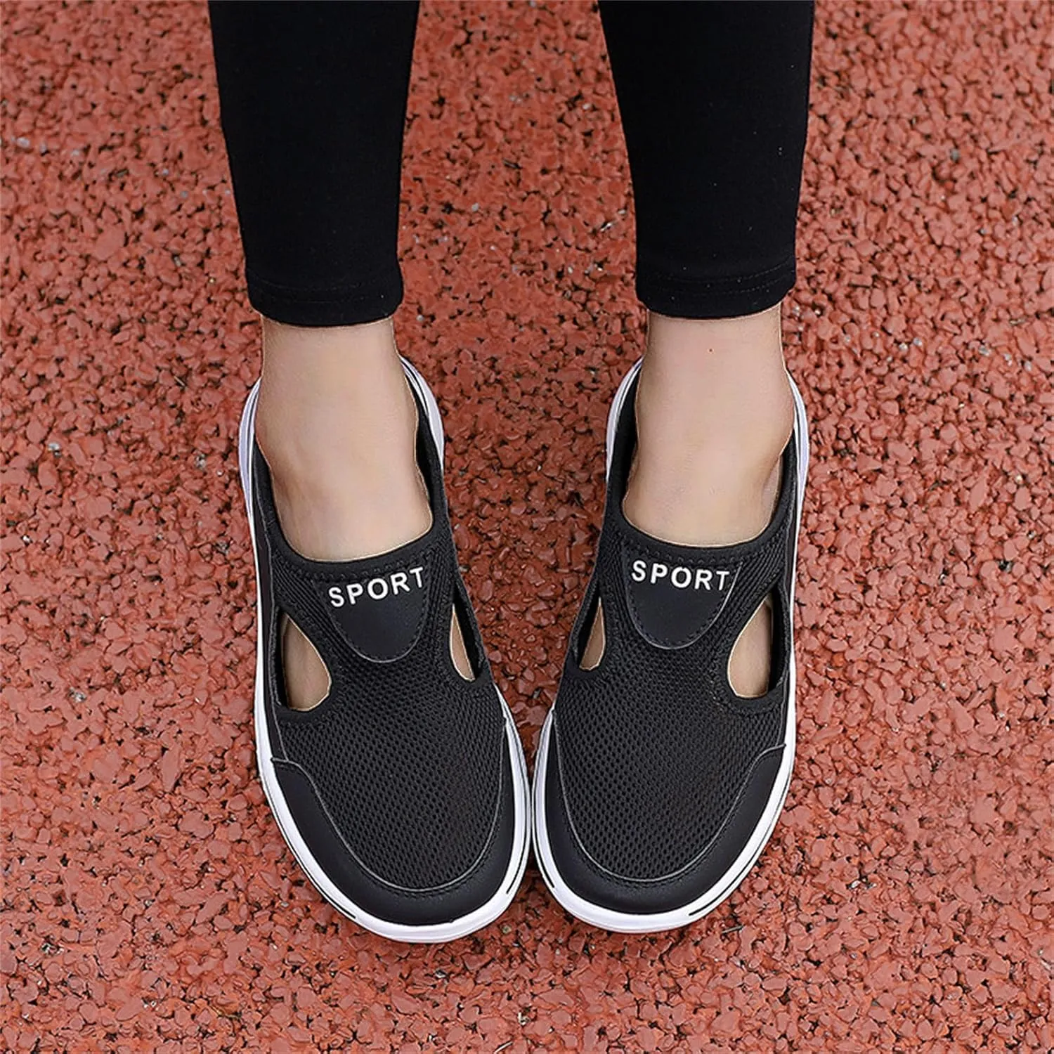 Women's Mules & Clogs Orthopedic Slip On Shoes for Women Men Lightweight Open Back Shoes Comfort Walking Shoes Breathable Slippers Closed Toe Slides