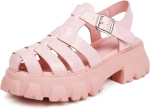 Women's Platform Sandals Wide Chunky Sandals Lug Sole Fisherman Summer Sandals