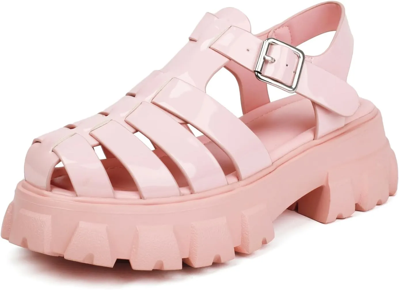 Women's Platform Sandals Wide Chunky Sandals Lug Sole Fisherman Summer Sandals