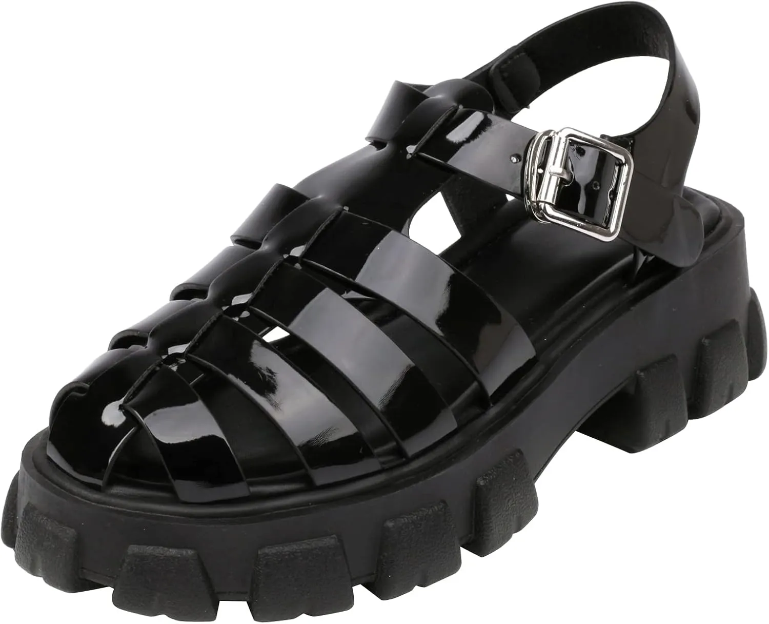 Women's Platform Sandals Wide Chunky Sandals Lug Sole Fisherman Summer Sandals