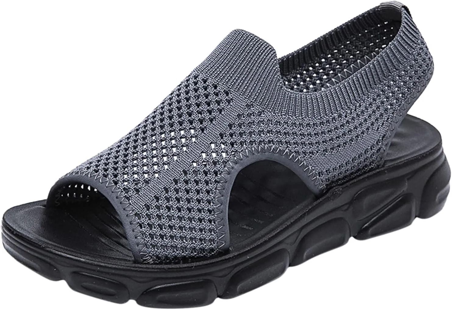 Womens Platform Wedge Sandals Dressy Summer Shoes Comfortable Ankle Strap Open Toe Boho Espadrille Slides for Casual Beach Walking Outdoor Activities Orthopedic Shoes for Women