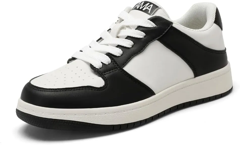 Womens Retro Sneakers, Comfortable Walking Shoes, Non-Slip Casual Tennis Shoes for Running Travel Work