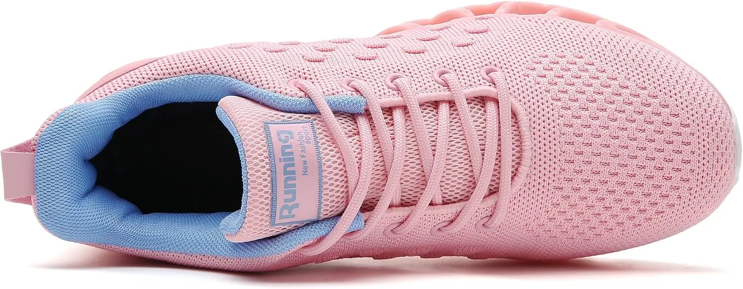 Women's Running Shoes Non Slip Athletic Tennis Walking Blade Type Sneakers