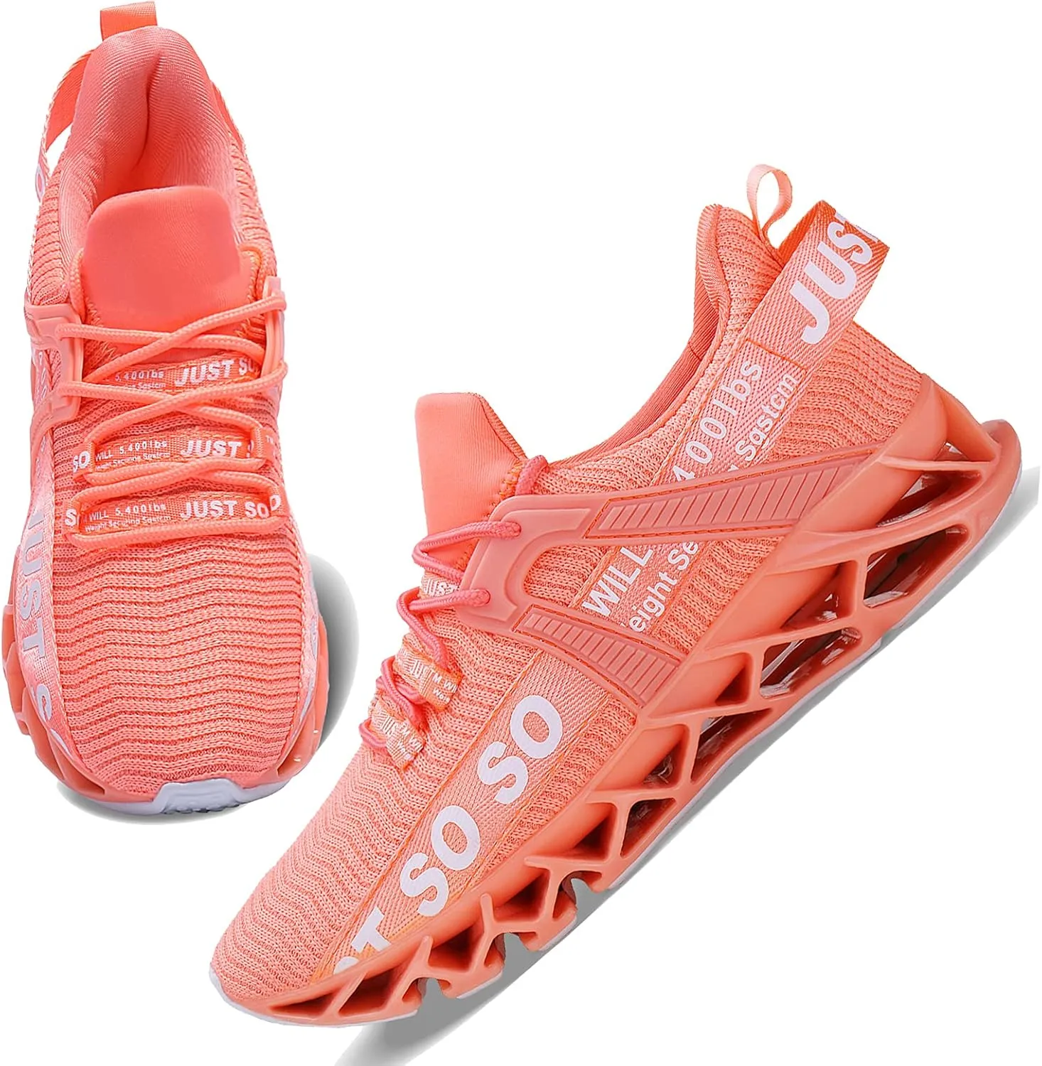 Womens Running Shoes Non Slip Walking Tennis Blade Type Fashion Sneakers