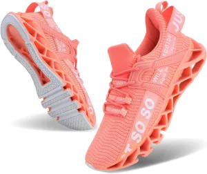 Womens Running Shoes Non Slip Walking Tennis Blade Type Fashion Sneakers