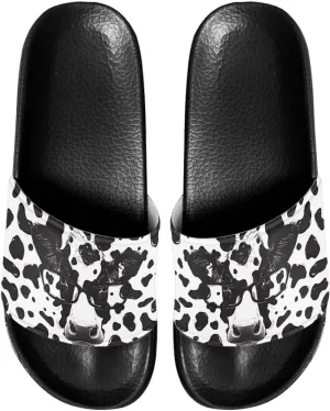 Womens Slides Sandals Indoor Bathroom Shower Slippers Non Slip Beach Sandal Comfort Bedroom Slippers Fashion Summer Shoes SizeUS 6-13.5