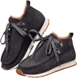 Women's Slip On Loafers Comfort Moccasins Shoes Non-Slip Thick Sole Comfort Fashion Wide Low Top Loafers