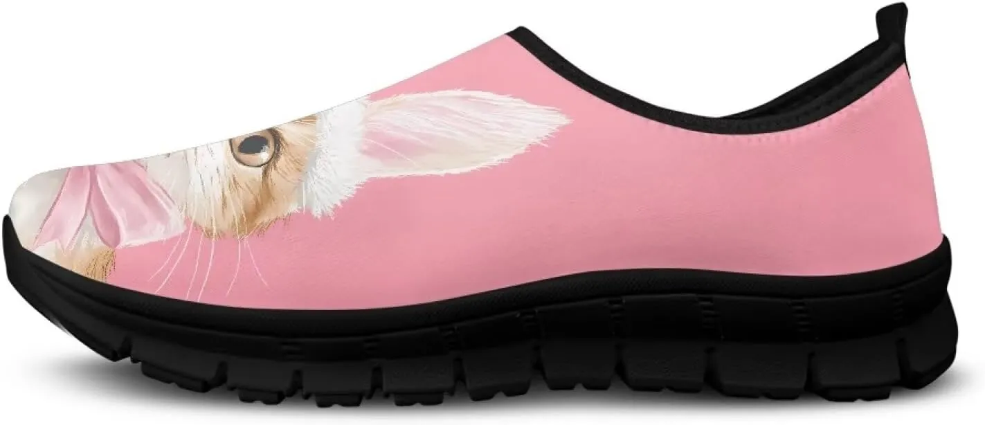 Women's Slip On Loafers Soft-Soled Casual Walking Shoe Lightweight Non Slip Outdoor Sports Running Sneakers US 5.5-11.5