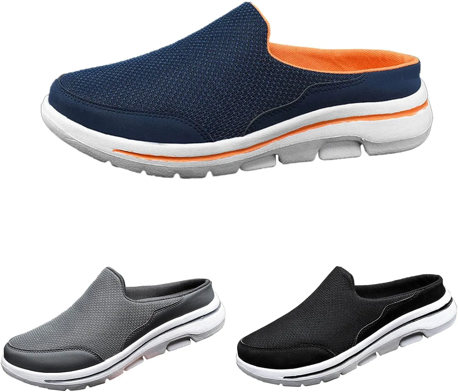 Women's Slip-On Orthopedic Arch Support Backless Running Shoes for Men Flat Feet Dressy Casual Shoes Slip On Sneakers Slip On Tennis Shoe Casual Loafers