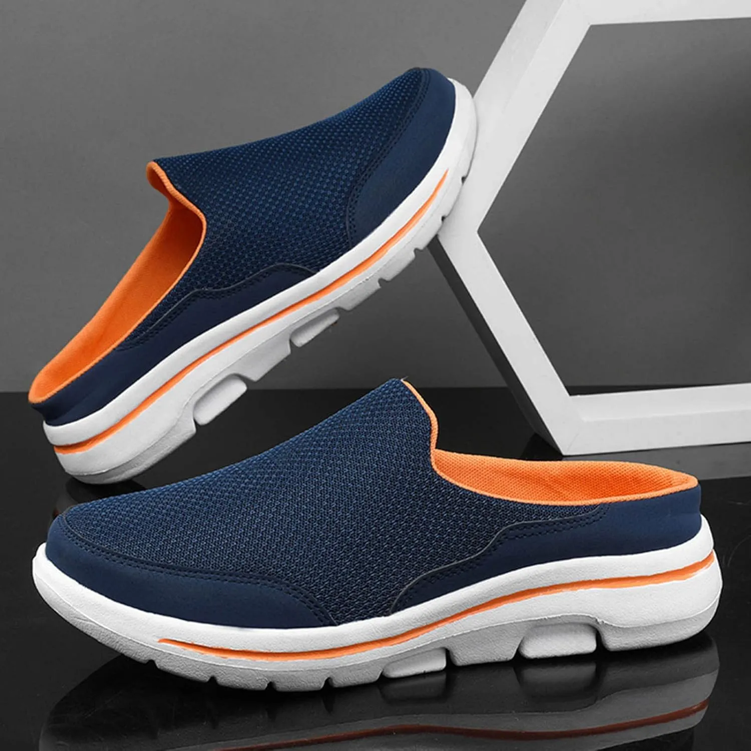 Women's Slip-On Orthopedic Arch Support Backless Running Shoes for Men Flat Feet Dressy Casual Shoes Slip On Sneakers Slip On Tennis Shoe Casual Loafers