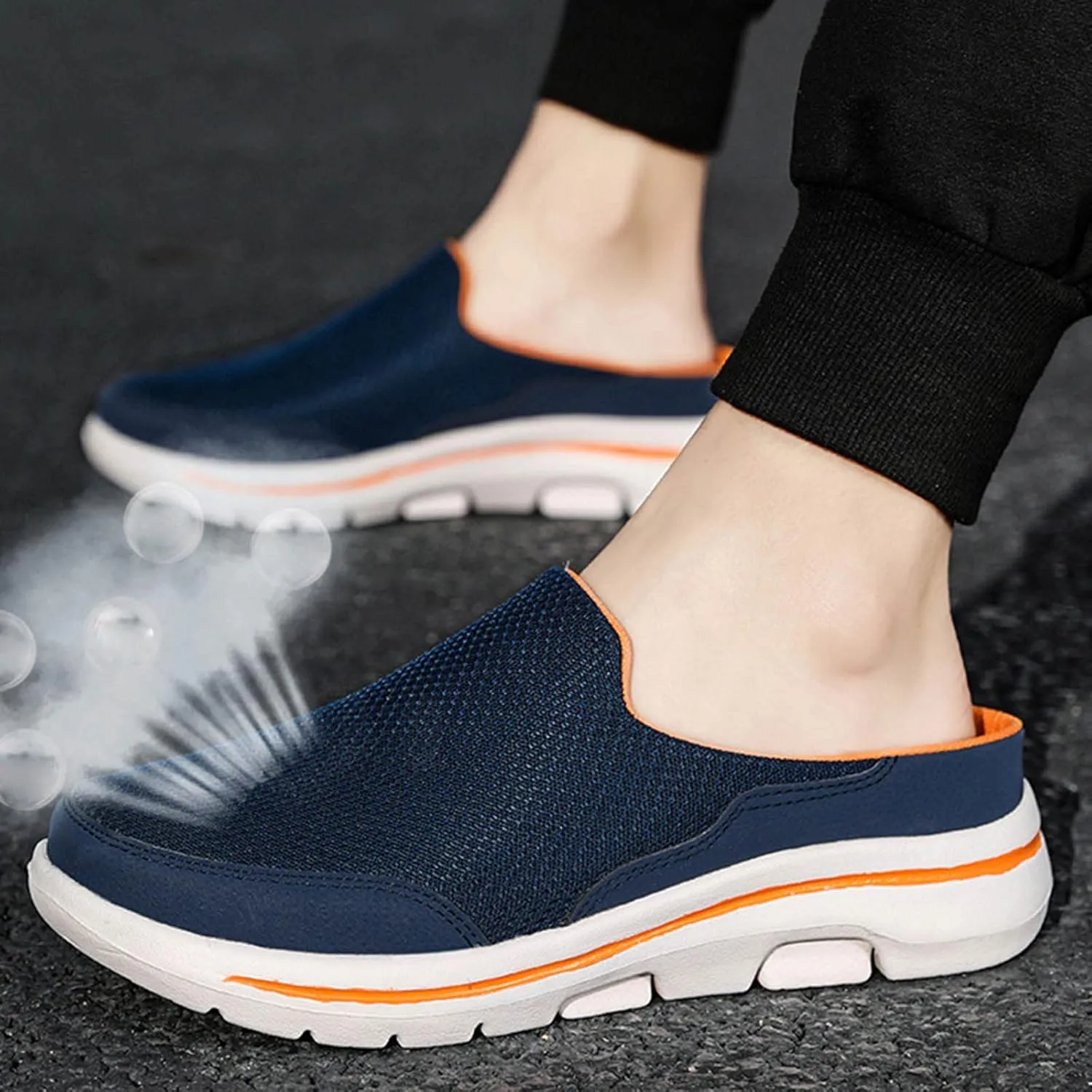 Women's Slip-On Orthopedic Arch Support Backless Running Shoes for Men Flat Feet Dressy Casual Shoes Slip On Sneakers Slip On Tennis Shoe Casual Loafers