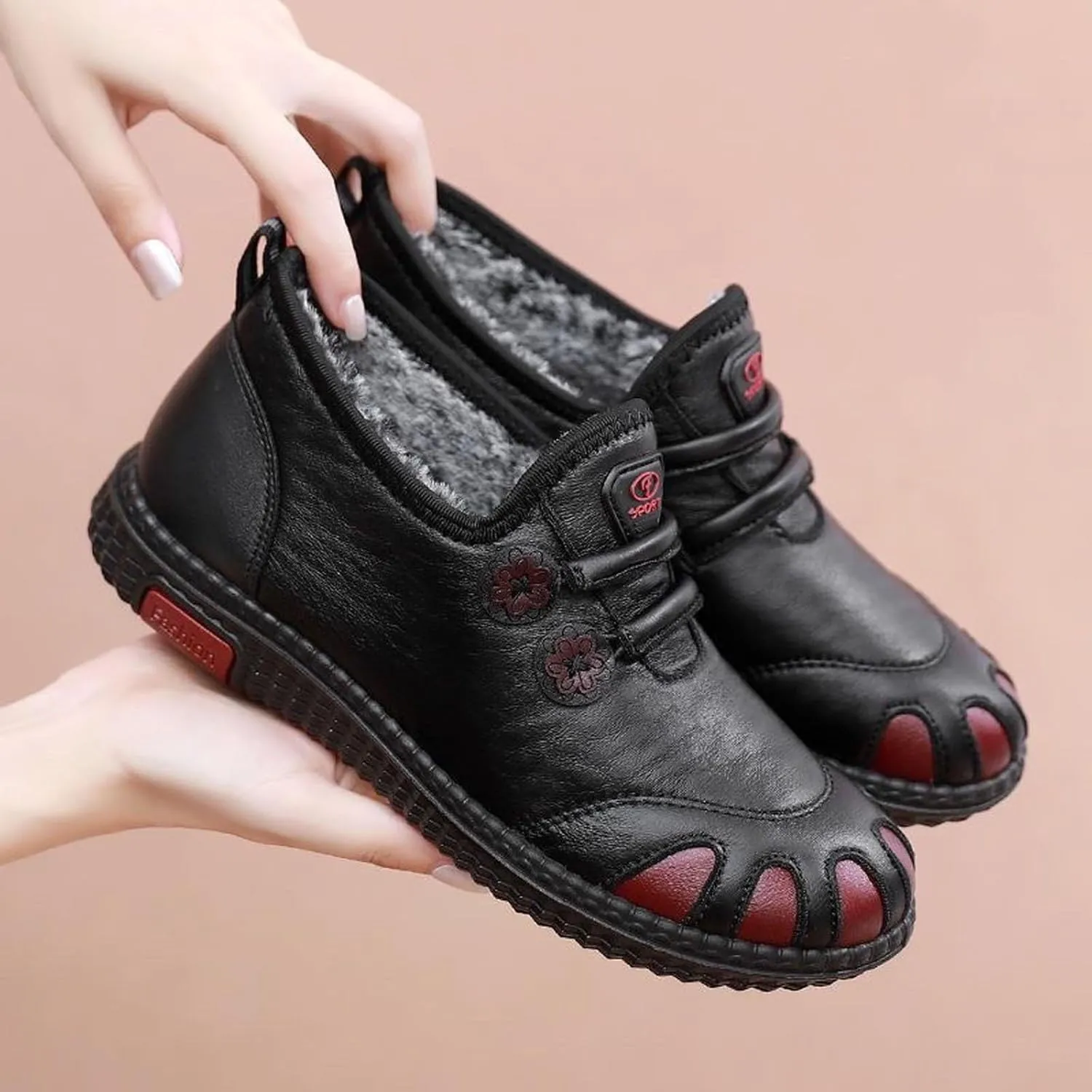 Women's Snow Boots 𝐖aterproof Insulated Winter Walking Shoes For Men Winter Boots for Women Wide Calf Shoes
