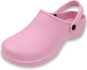 Women's Solid Slingback Pink Garden Clogs 5 B(M) US