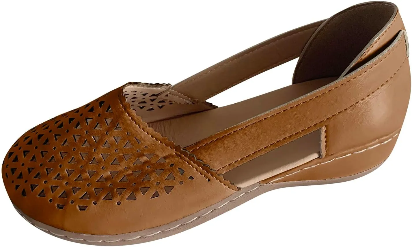 Women's Summer 2025 Orthopedic Fisherman Sandals - Black Mesh Wedge Slip-Ons with Arch Support