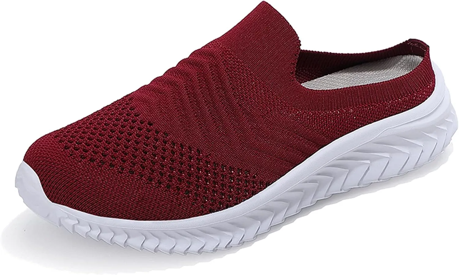 Womens Summer Breathable Mesh Slippers Mens Casual Shoes Walking Men's Casual Dress Shoes Men's Fashion Sneakers White Tennis Shoe Loafers Casual Slip On