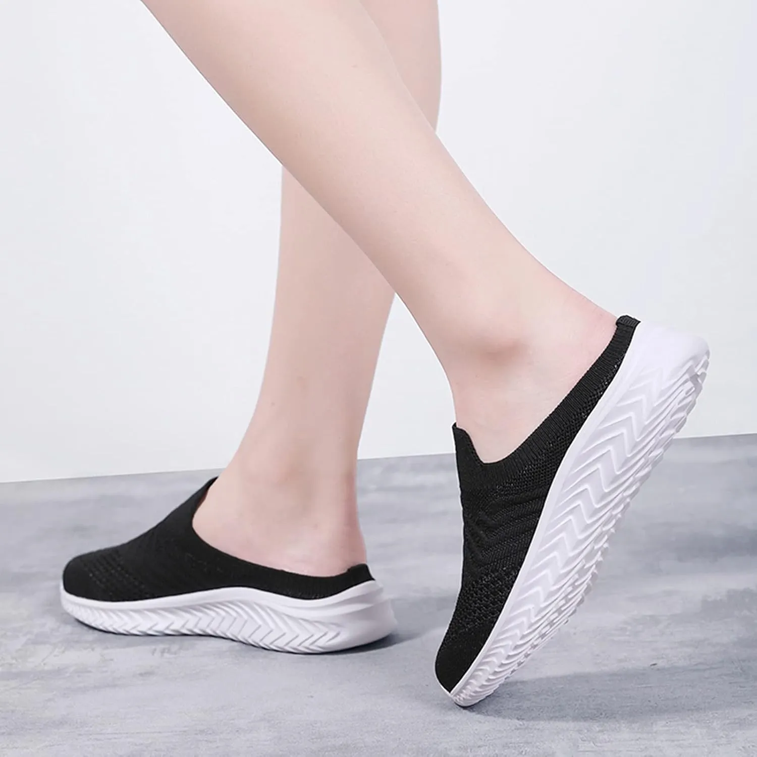 Womens Summer Breathable Mesh Slippers Mens Casual Shoes Walking Men's Casual Dress Shoes Men's Fashion Sneakers White Tennis Shoe Loafers Casual Slip On