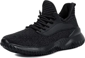 Womens Walking Shoes - Slip On Tennis Running Shoes Memory Foam Lightweight Work Sneakers for Indoor Outdoor Gym