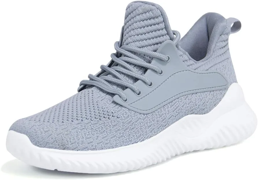Womens Walking Shoes - Slip On Tennis Running Shoes Memory Foam Lightweight Work Sneakers for Indoor Outdoor Gym
