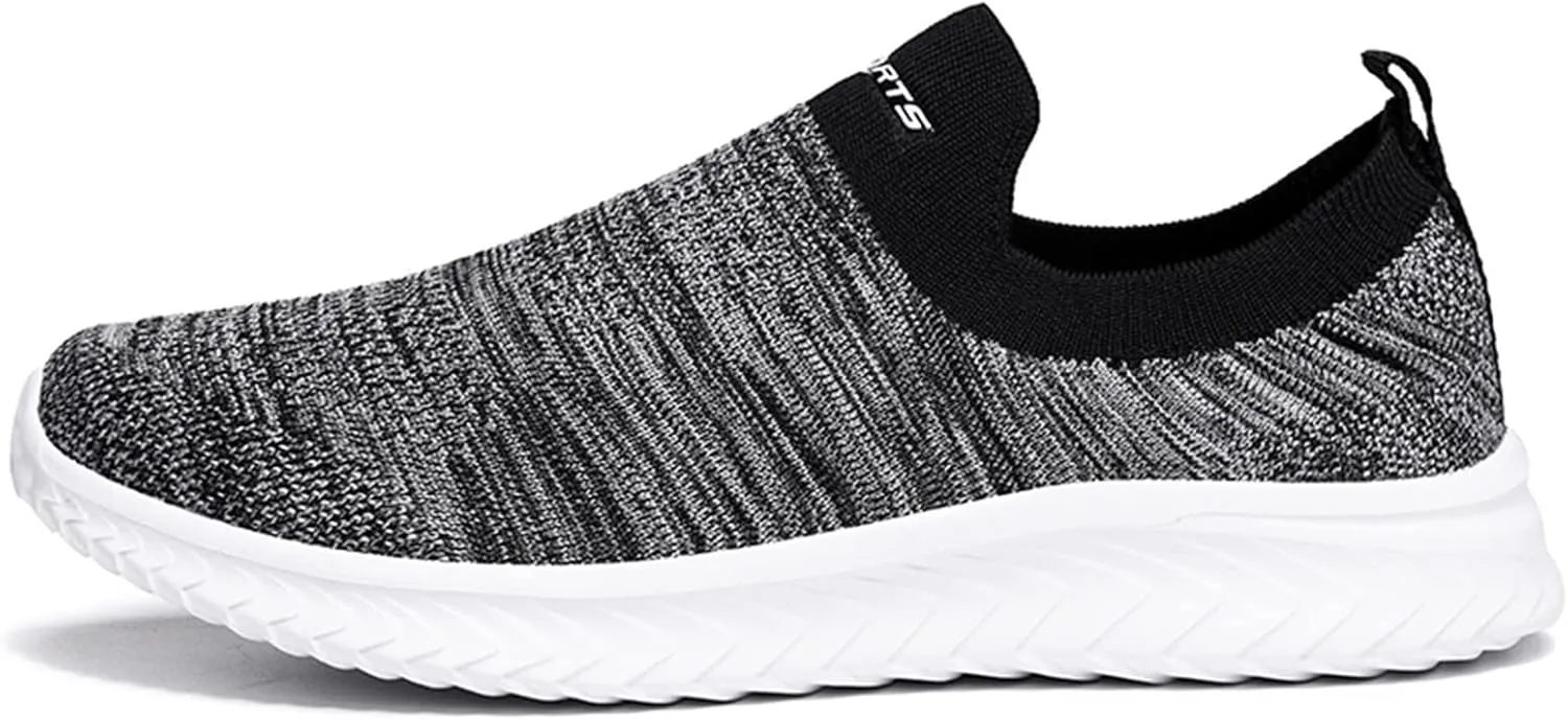 Womens Walking Shoes Sock Casual Ladies Fashion Sneakers Walking Shoes Women Lightweight Casual Shoes Trendy Platform Sneakers Slip On Tennis Shoe Cross Trainer Shoe