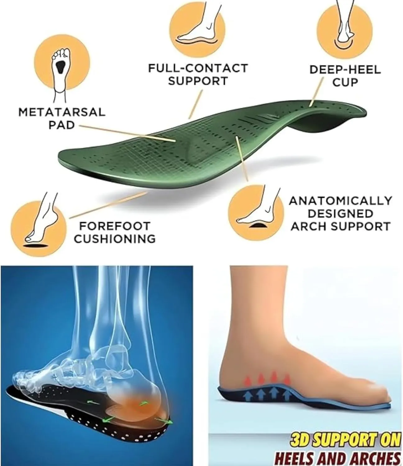 Women's Warm Sheepskin-Lined Boots Winter Snow Boots Comfortable Waterproof Orthopedic Ankle Boots Fur Fuzzy Slip On Warm Arch Support Shoes