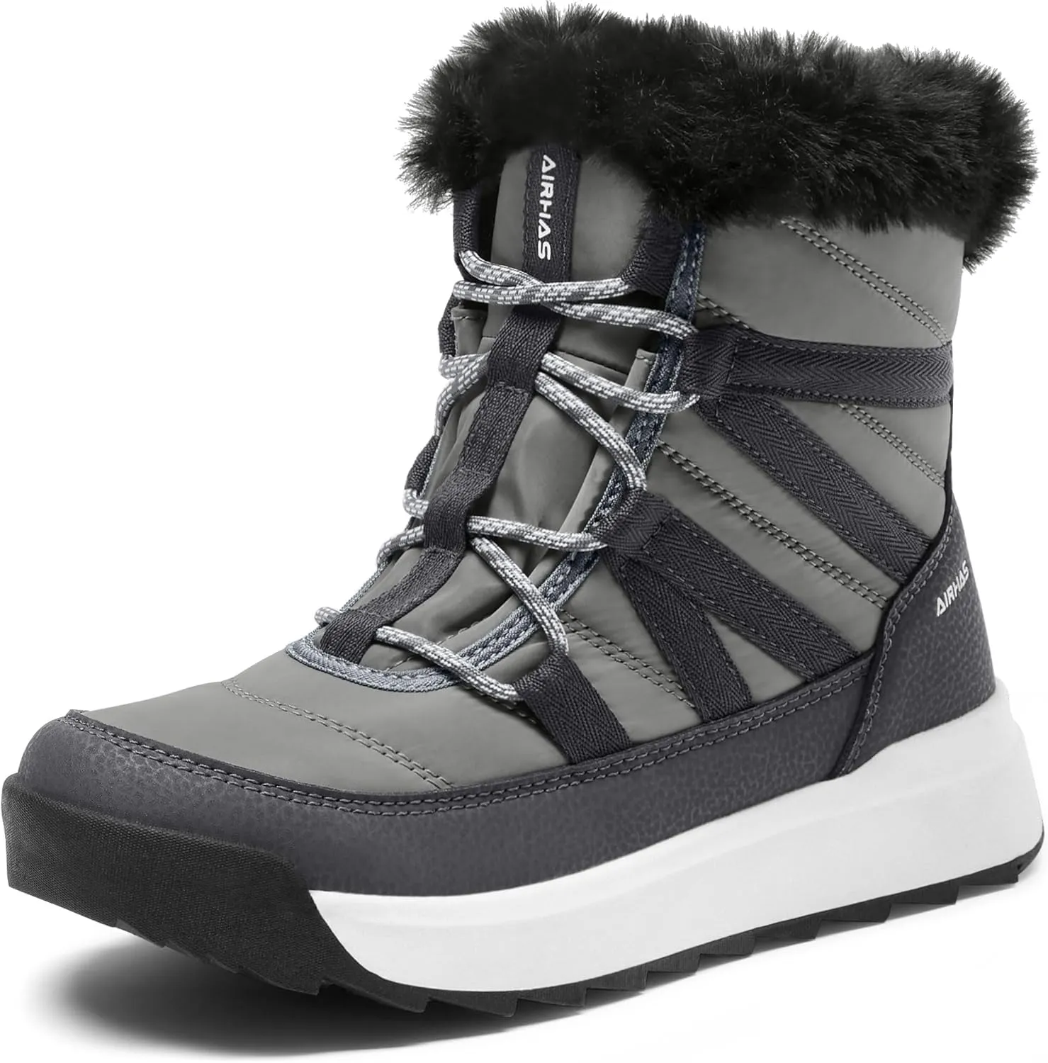 Women's Warm Snow Boots Cold Weather Winter Boots Fur Lined Comfortable Lightweight