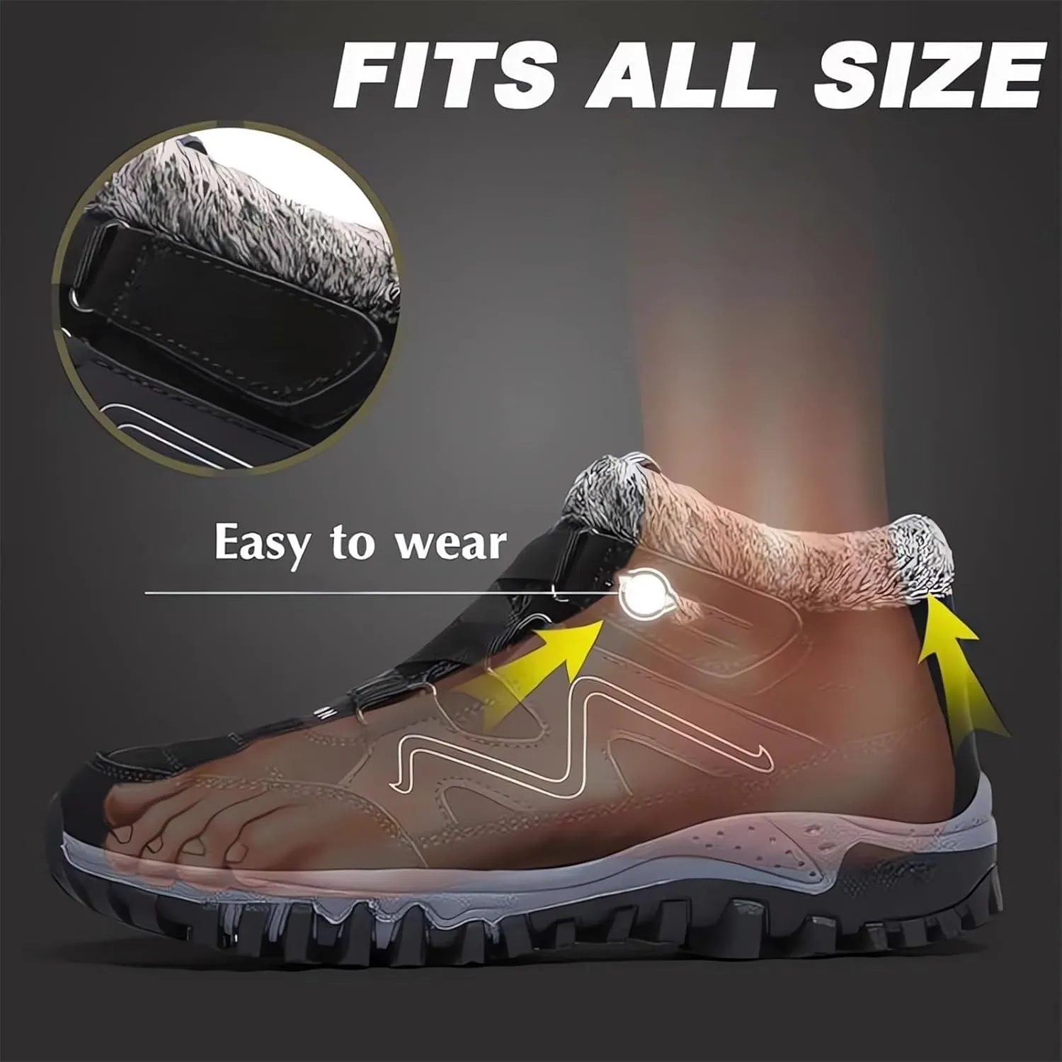 Women's Winter Thermal Boots for Women Waterproof Snow Winter Warm Hiking Work Comfy Boots Sneakers Walking Shoes