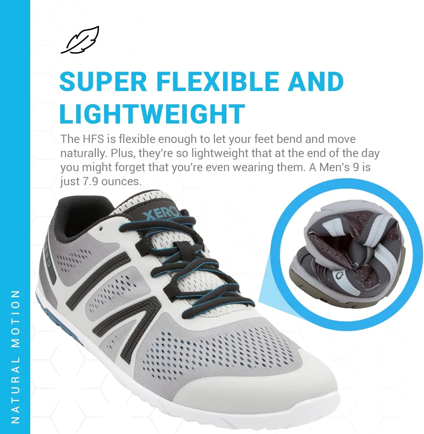Xero Shoes Men's HFS Original Barefoot Running Shoes