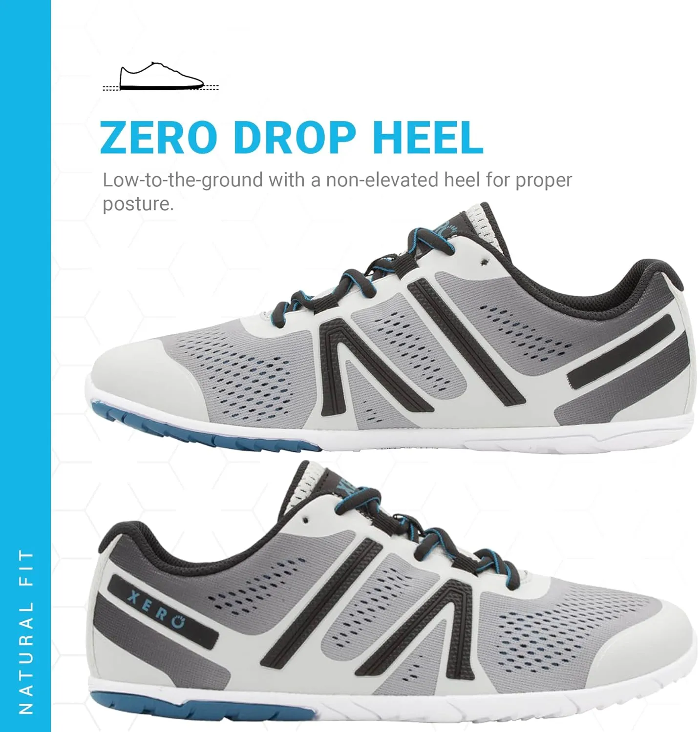 Xero Shoes Men's HFS Original Barefoot Running Shoes
