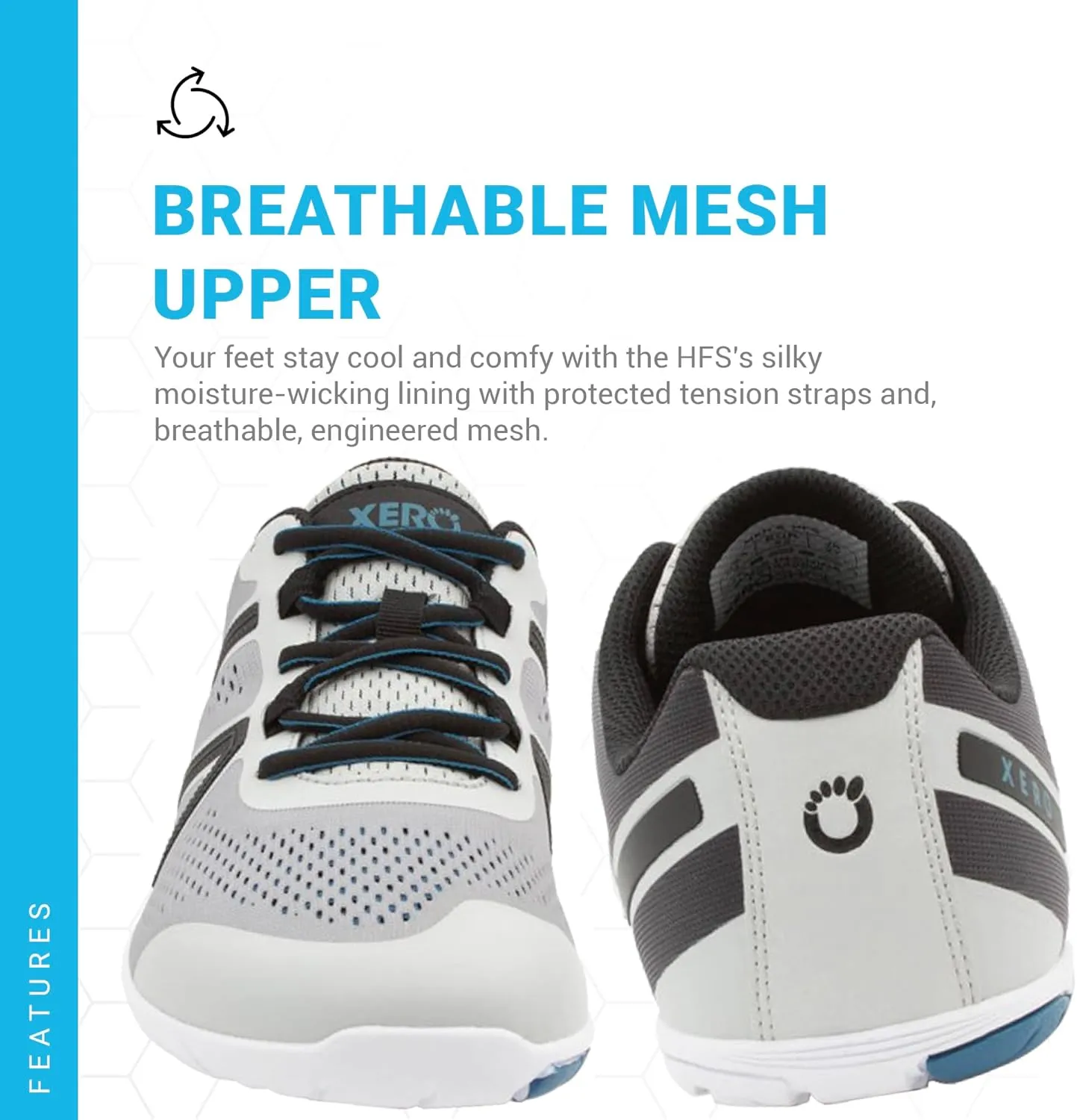 Xero Shoes Men's HFS Original Barefoot Running Shoes