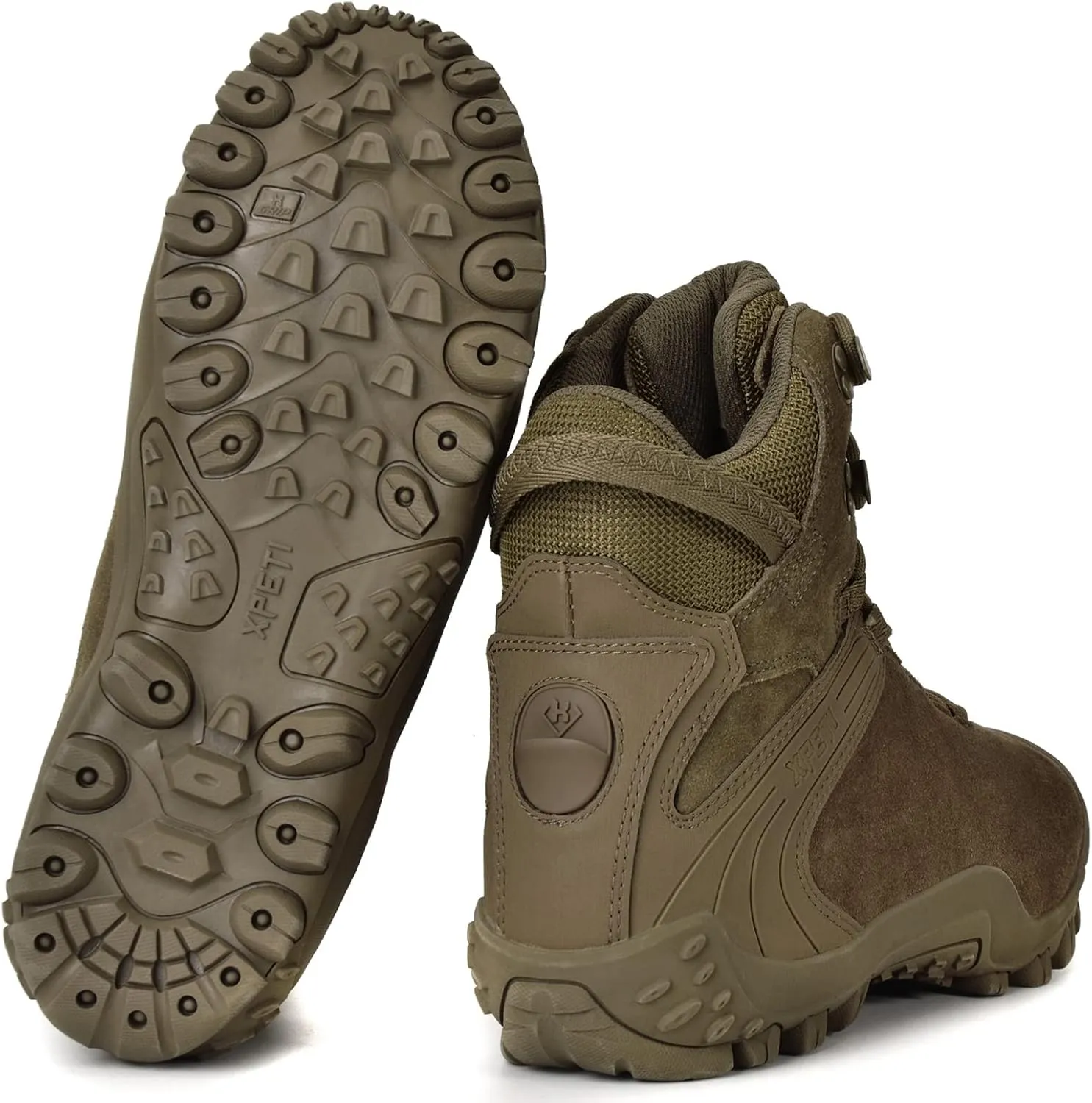 XPETI GRAVEL Men's Military Boots Lightweight Combat Boots