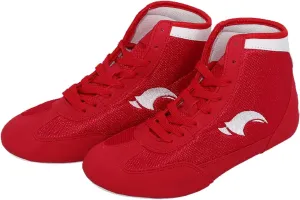 Youth Wrestling Shoes Kids Boys Girls Boxing Shoes Fitness Sneakers High Top Men Wrestling Training Shoes Adults