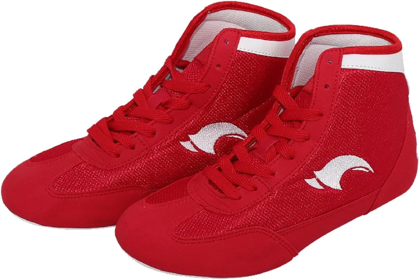 Youth Wrestling Shoes Kids Boys Girls Boxing Shoes Fitness Sneakers High Top Men Wrestling Training Shoes Adults