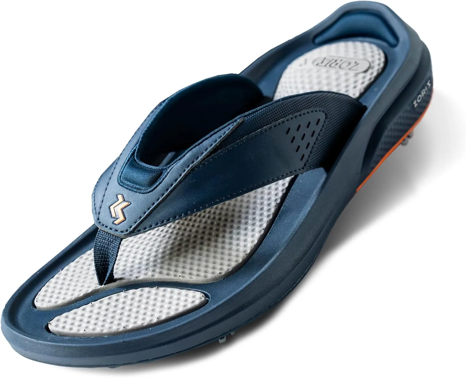 ZORIZ Zoomy Golf Sandals - Unisex Golf Flip Flops With Removable Tornado Golf Cleats - Mens and Womens Sandals for Walking, Beach, or Sports