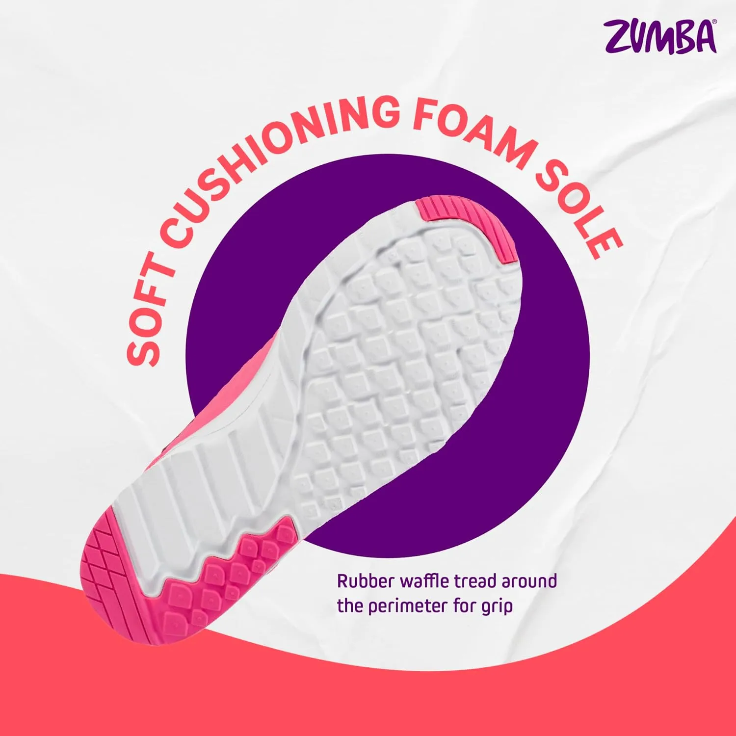 ZUMBA Street Boss Comfy High Top Gym Shoes Active Dance Workout Shoes for Women
